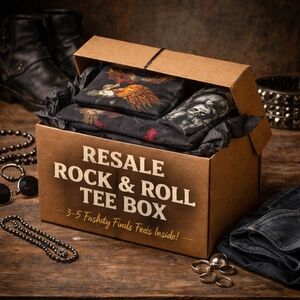 Rock & Roll Tee Box with Graphic Tees
